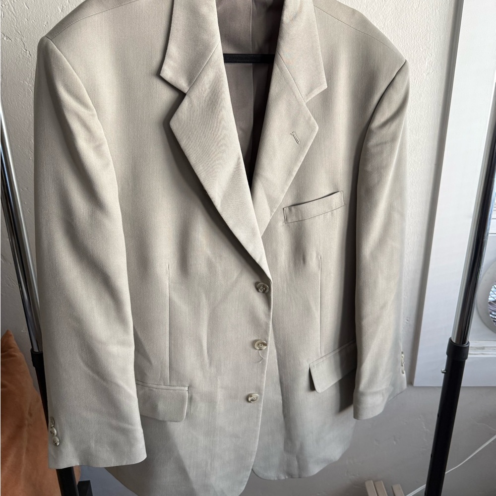 Classic Cream Men's Blazer